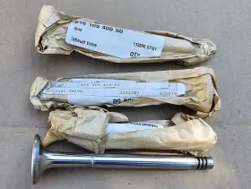 61610540601 Trw 72-3045 3x New Old Stock Porsche 356 912 Exhaust Valve Nos