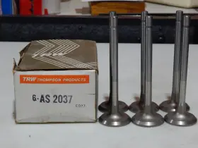 As2037 Trw Exhaust Valves 1952-59 Inline 6 Gmc 302 Eng Trk/bus Series F450 Fm450