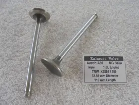 S-2879 Trw Automotive Nissan L16 And L24 Engine Exhaust Valve
