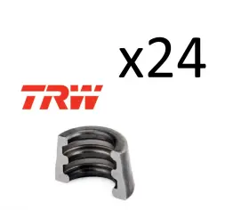 11341461405 Trw O.e.m. For Bmw E60 E61 1992-2012 Valve Keeper 6 Mm Stems Set Of 24 Oem