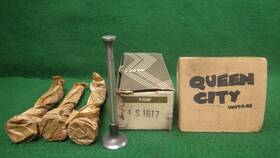 Trw S-1617 Lot Of 4 Nos Exhaust Valves 1941-42 Ford 4cyl Truck 8n-9n 1-9/32 Inch