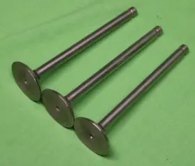 S-2054 Trw Nos Lot Of 3 Engine Exhaust Valves Ford 223 239 272 292 312