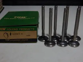Oe1619638 Trw S2097 Exh Valves 1955-1958 Chrysler C71 C75-1 Lc1 331 354 Hemi Eng