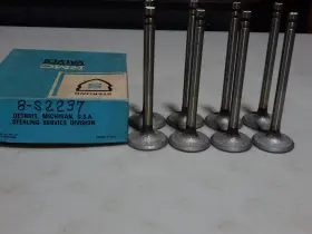 3747308 Trw S2237 Exhaust Valves 1958-1961 Chevy Pass 348 With High Lift Cam Oem#