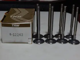 S2243 Trw Exh Valves 1958-1967 Dodge/ply Chry Desoto 350 361 383 413 426 Engs 8