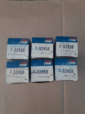 Trw S2458 12 N.o.s. Exhaust Valves Made In Usa 1963-68 Ford 289 V8 Engines