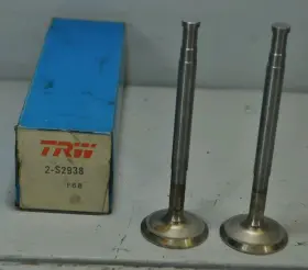 S2938 Trw 2 New Valves Fit Gmc Buick 350ci 5.7l Vin H J X Passenger Vintage