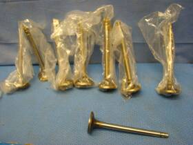 Trw Trw2719ex Ford 302 Exhaust Valve Set 1970 1971 1972 8 Each Usa Lash Cap Style Tip 1.45
