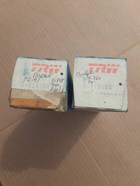 Trw V2819x 4 N.o.s. Intake Valves 1972-91 Chrysler/dodge/plymouth 318 340 360