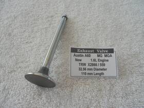 Trw X2866 Austin A60 Mg Mga 1.6l Exhaust Valve