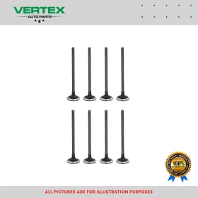 V-e292506 Vertex Auto Parts For Ford 1.5 1.6 Ecoboost Ba7 Cf Bnma M8ma Exhaust Valves X8 Pcs Petrol Engine