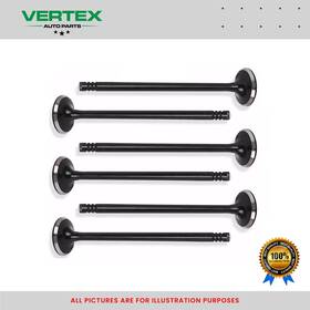 Vertex Auto Parts V-le-ev95221 Set Of 6 Exhaust Valves For Ford 1.0 Ecoboost 3 Cylinder Petrol Engine New