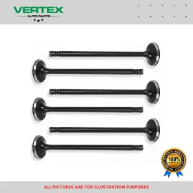 V-le-ev95221 Vertex Auto Parts Set Of 6 Exhaust Valves For Ford 1.0 Ecoboost 3 Cylinder Petrol Engine New