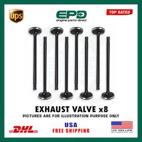 Vertex Kia-r6567/rnt-x8 R6567/rnt Exhaust Valve Set X8 For Kia Hyundai G4fa G4fc G4fd 1.4 And 1.6 Petrol