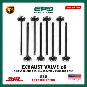 Kia-r6567 Vertex Kia-r6567/rnt-x8 R6567/rnt Exhaust Valve Set X8 For Kia Hyundai G4fa G4fc G4fd 1.4 And 1.6 Petrol