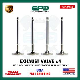 Vertex X4-r6756/bmcr Mercedes Benz Om651 X4 Exhaust Valve Set Fits Sprinter 2.1l Diesel Engine