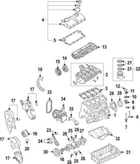 Volkswagen 04l-109-611-r Genuine Exhaust Valve