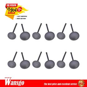 Wansgo Wg6597360 For Ford Explorer Mazda B4000 V6 1997 98-09 2010 12pcs Valves Intake Exhaust Set