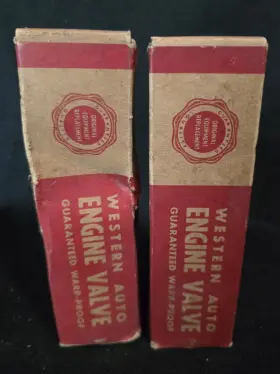 Rr5457 Western Auto 2 Nos Engine Valves Intake For 1950-52 Chevy Power Glide Trucks
