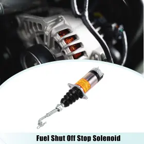 307-2546 X Autohaux 766549881639 Fuel Shut Off Stop Solenoid Valve Replace For Woodward Diesel Engine