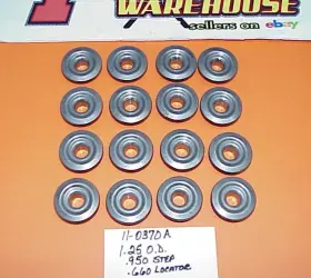 11-0370a Xceldyne 16 Mini Titanium Retainers With Molysil Coating 1.250 Inch Nascar