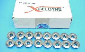 11-1972e Xceldyne 16 New Mini Retainers 300m Steel 1.170 Inch O.d. -.660