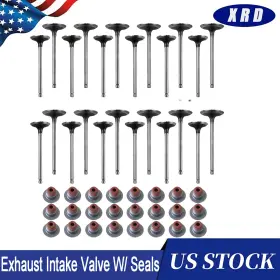 7t4z-6505-a Xrd Exhaust Intake Valve With Seals Fit For 2007-2017 Ford Lincoln 3.5l 3.7l Dohc 24v
