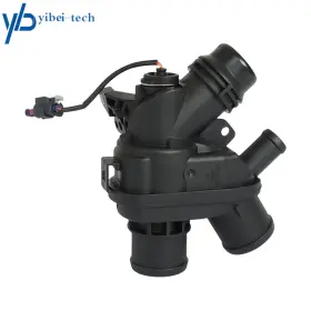 Yi206591t Yibei-tech For Jaguar Land Rover Thermostat With Sensor Aj126 3.0l V6 Supercharged Sc Engine