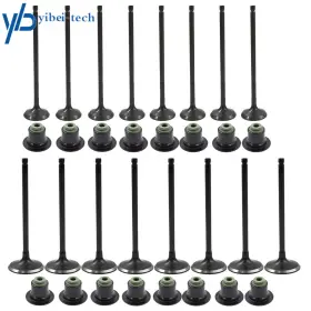 Yi39459t Yibei-tech 16pcs Engine Intake Exhaust Valves Kits For Ford Mazda 2.0l 2.3l 2.5l Dohc 16v