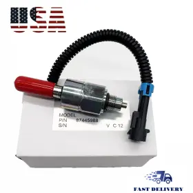 84128132 Yj-remould 87445988 New Solenoid Valve For Holland L180 L190 Case 410 420 430