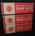 Nos Western Auto RR5476 Engine Valves Intake- Fits 1942-50 Dodge& Plymouth 193 New. Price: $60.00.