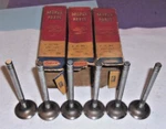 1954-55 Dodge Truck Nos/new Set Of 6-EXHAUST Valves #1557340. Price: $125.00.