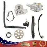 For Nissan 240SX D21 Pickup 1989-1997 2.4L Timing Chain Kit Oil Water Pump KA24E New. Price: $51.88.