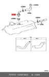 Genuine Oe Valve, 1220415022 For Toyota 12204-15022 Neu. Price: $16.68.