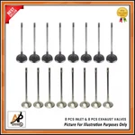 For Mercedes-benz Sprinter 2.0D OM654.820 OM654.920 Inlet & Exhaust Valve 16 Pcs New. Price: $256.66.