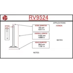 Itm Engine Components RV9524 Intake Valve For 92-05 Civic Del Sol New. Price: $20.99.