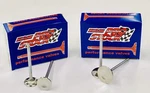 Elgin Stainless Intake+exhaust VALVES/16 Chevy Sb 327 350 400 2.05+1.6,.100 Long New. Price: $127.20.