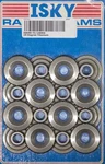 Isky Cams 91-TI 7 Deg Titanium Retainers New. Price: $412.36.