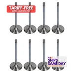 Trick Flow TFS-56400211, Set Of 2.190 Intake Valves 8PK 11/32 Stem 5.500 Oal New. Price: $301.39.