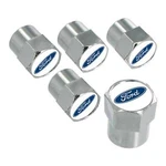 Ford Logo Tire Stem Valve Caps Set (chrome) New. Price: $15.95.