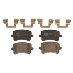 Trw TRH1348 Brake Pad Sets 2-WHEEL Rear For Vw Volkswagen Tiguan Limited Cc New. Price: $41.91.