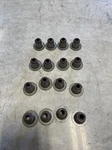 Valve Stem Seals Summit 143008, 8MM X 1/2 Guide LS1 Hat Style. Set Of 16 New. Price: $19.00.