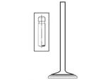 Intake Valve 72MQFGM47 For Honda Civic 1987 1986 1984 1985 New. Price: $30.10.
