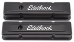 Edelbrock Tall Valve Covers For Chevy 350 383 Sbc Black 4643 New. Price: $100.10.