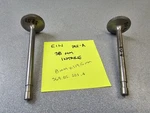 Pair Of Used Original Ein Porsche 356 Pre 38 Mm Intake Valves 8X119.5. Price: $150.00.