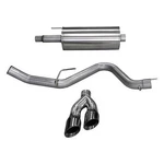 Corsa 14837BLK Sport Cat-back Exhaust System 2015-2018 Ford F-150 5.0L Supercab New. Price: $1399.99.