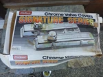 Edelbrock 4491 1958-79 Mopar B/rb Series Signature Valve Covers 361-440 V8 New. Price: $79.95.