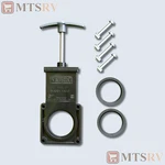 Valterra 1-1/2" Bladex Waste Valve W/ Metal Handle T1001VPM Rv Camper Sewer New. Price: $14.94.