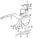 Genuine Mercedes-benz Seal 201-827-05-98-64-7C45 New. Price: $19.14.