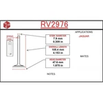 Itm Engine Components RV2976 Intake Valve For Select 57-74 Jaguar Models New. Price: $27.99.